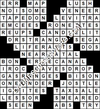 LA Times Crossword answers Saturday 1 May 2021