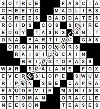 LA Times Crossword answers Saturday 5 June 2021