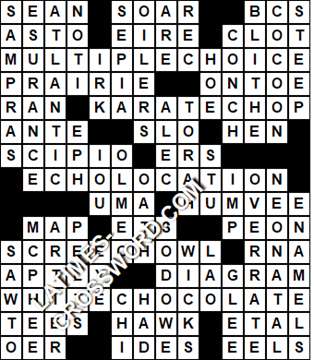 LA Times Crossword answers Wednesday 13 April 2022